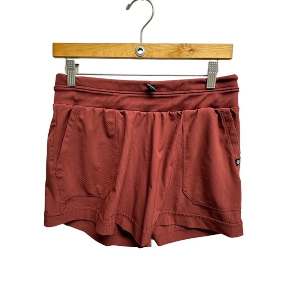 Lot of 3 Zella Women Shorts Cream, Burgandy and Mauve Size S - Picture 2 of 10